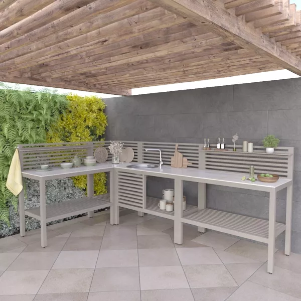 Элея: уличная кухня как архитектурный элемент, а не просто мебель