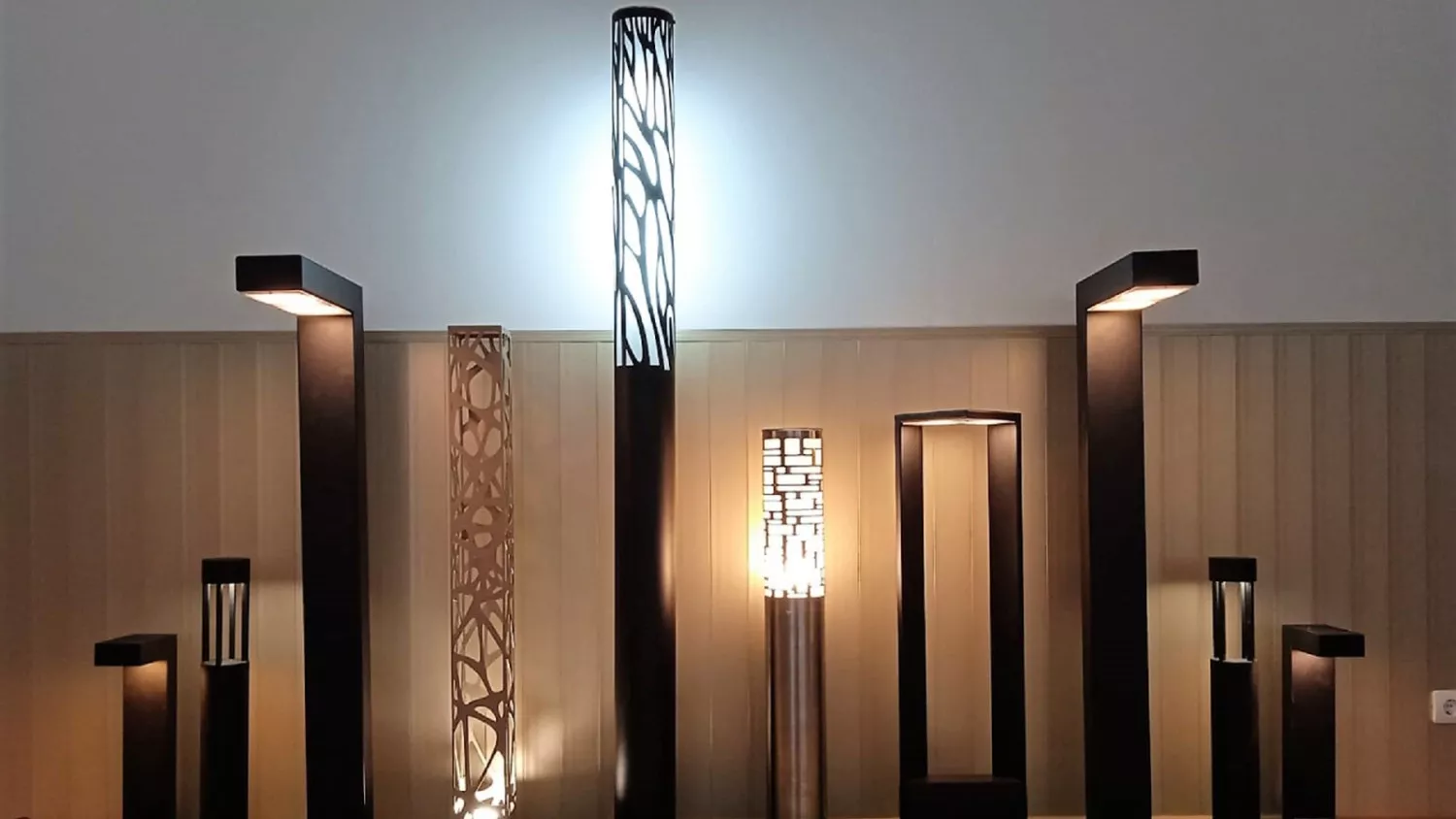 Уличное освещение: примеры работ