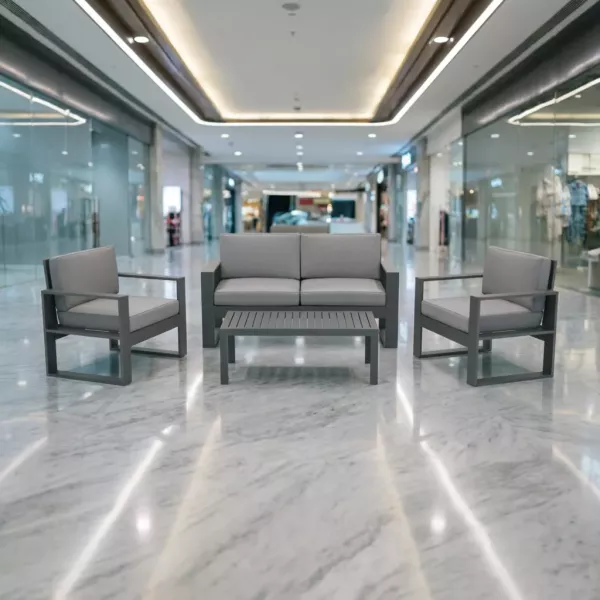 Как проектировать зоны ожидания на улице для ТЦ: мебель, тень, доступность