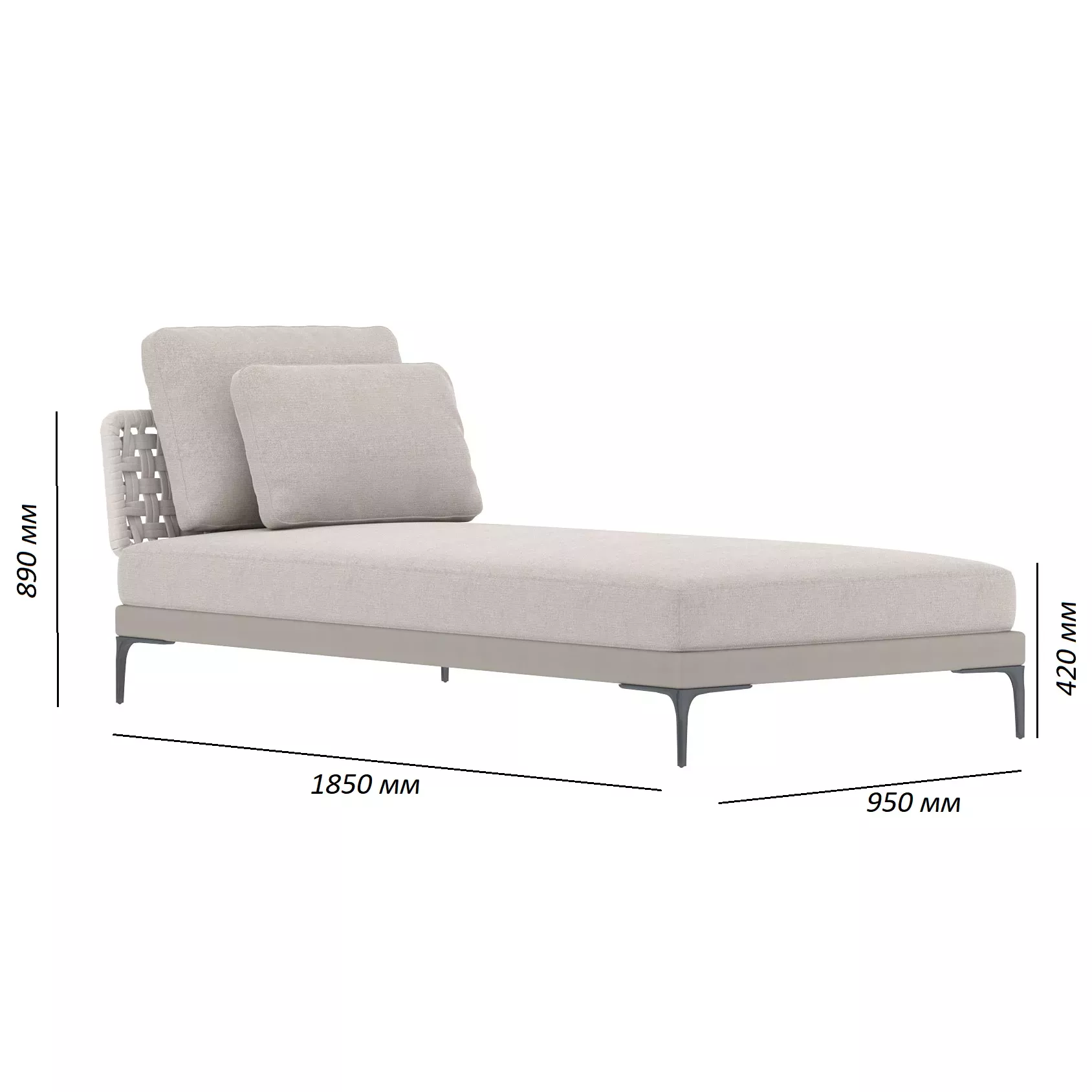 Шезлонг Палермо