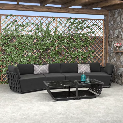 Модульные диваны для террасы: гибкость, комфорт и бесконечные возможности трансформации