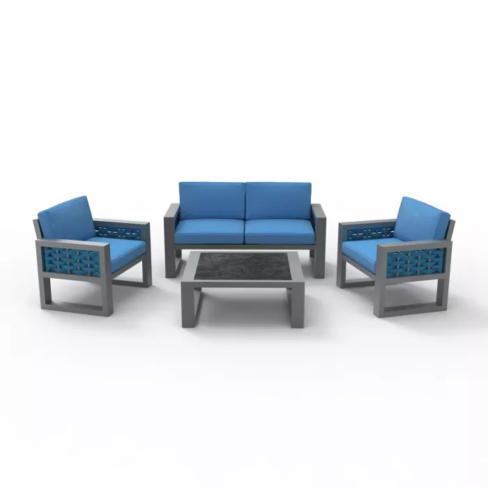 Комплект Тусон диван, 2 кресла и стол №1