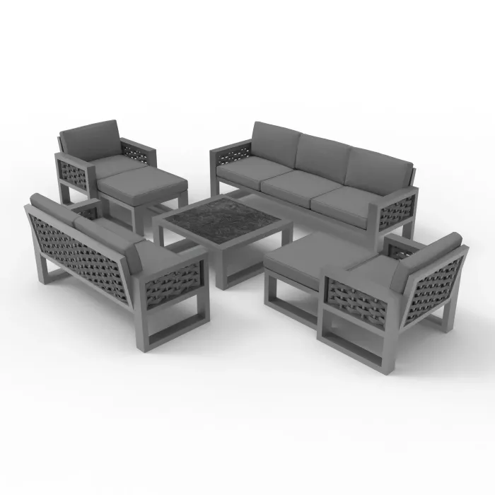 Комплект Тусон 2 дивана, 2 кресла и стол №1