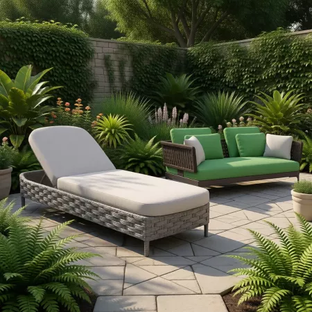 Шезлонг + диван = неочевидный дуэт. Как объединить зоны отдыха и загара