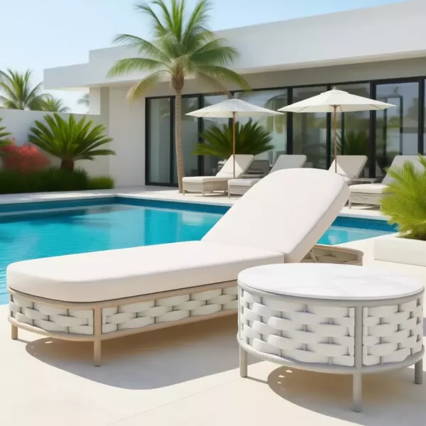 Мебель для отеля у бассейна: как совместить комфорт гостей и долговечность