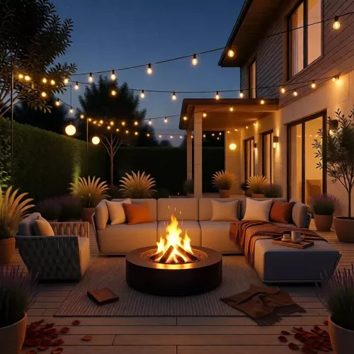 Зона костра + диван Модена: как создать сценарий «вечер у огня»