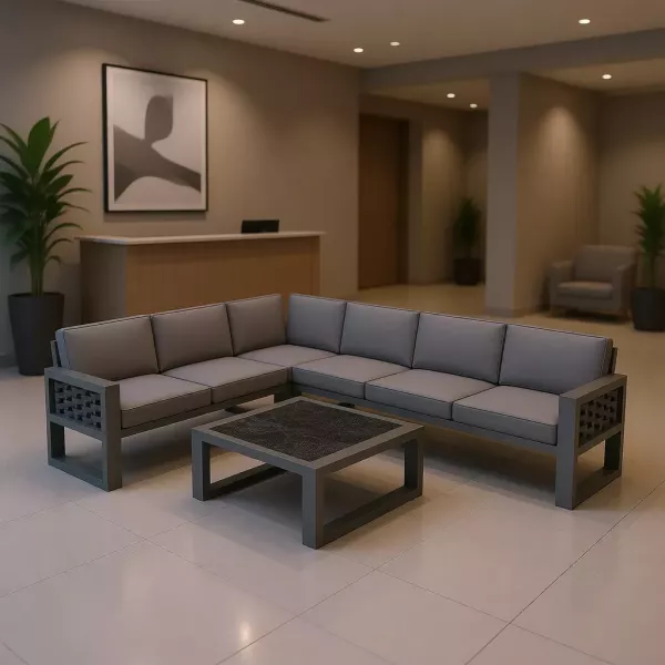 Преимущества алюминиевой мебели для общественных пространств