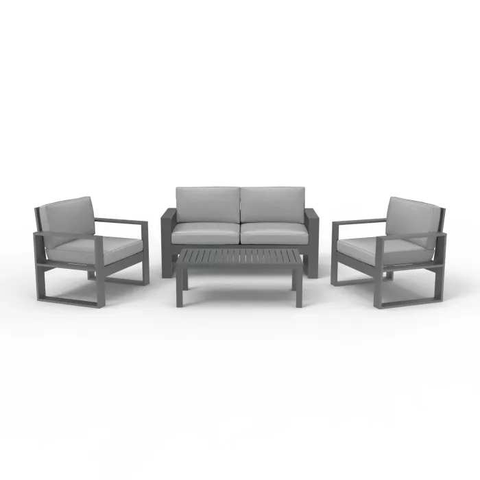 Комплект Софт диван, 2 кресла и стол №1